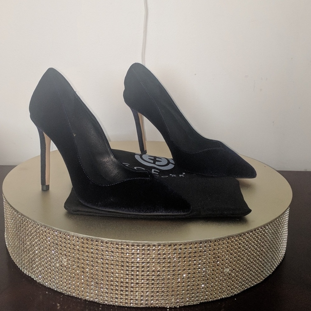 Cecelia New York Sapphire blue heels